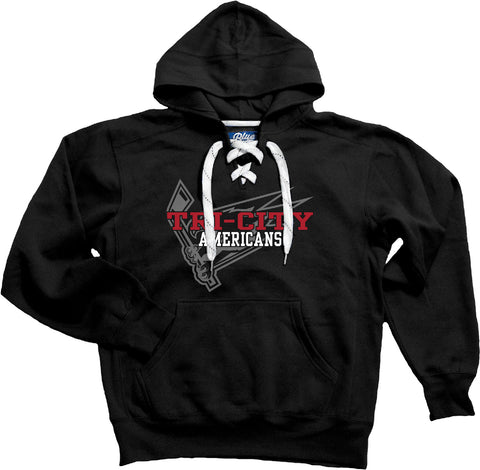 Black Hockey Hoodie