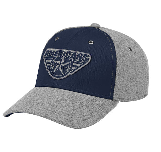New for 2025! Grey and Navy Team Logo Adjustable Cap