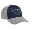 New for 2025! Grey and Navy Team Logo Adjustable Cap