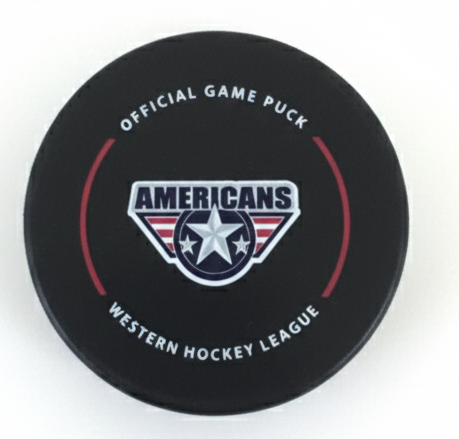 Offical Game Puck with Stars and Bars Logo