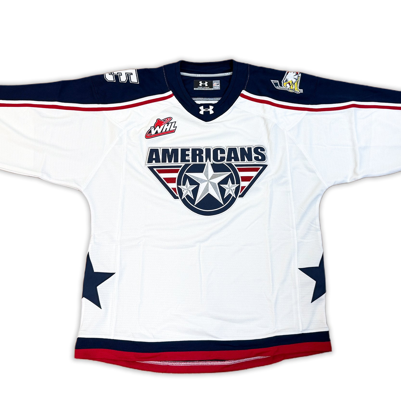 Replica Adult Under Armour White Jersey Runs Larger than Last Year Jerseys