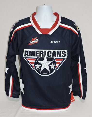 Tri-City Americans Vintage 90s Signed Autographed Hockey Jersey
