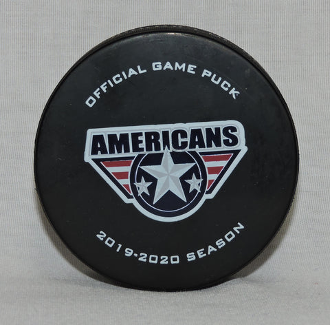 Offical Game Puck with Stars and Bars Logo
